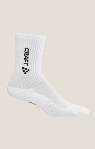Șosete antrenament Craft Core Training Sock - albe | confort zilnic