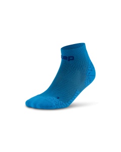 Șosete compresie scurte CEP Run Ultralight 4.0 - albastru | tehnologie germană