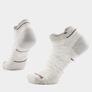 Șosete Merino alergare Smartwool Run - gri Ash | Low Ankle | Zero Cushion