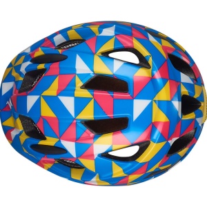 Specialized - casca ciclism copii Mio Toddler MIPS (1.5 – 4 ani) - albastru galben model geometric - Img 3