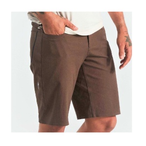 Specialized - Pantaloni ciclism scurti pentru barbati Adventure pants - maro doppio - Img 4