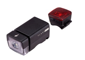 Specialized - set lumini Bicicleta fata si spate Flash Pack, USB, 1 LED - negru - Img 2