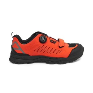 Spiuk - Pantofi ciclism MTB AMARA shoes - portocaliu intens scarlet negru - Img 4