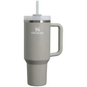 Stanley - termos tip sticla cu pai - Quencher H2.0 Tumbler - Ash - 1.18L