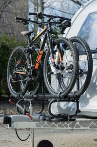 Suport biciclete Menabo Touren B pentru 2 biciclete cu prindere pe rulota/camper - Img 11