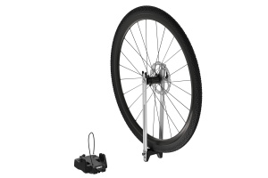 Suport pentru prinderea rotii pe barele transversale Thule Front Wheel Holder 547001 - Img 2