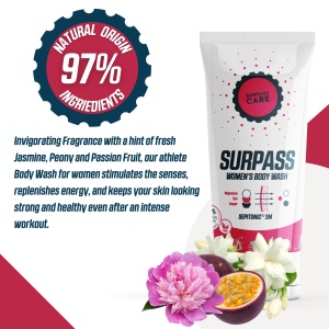 Surpass - gel de bus femei Women`s body wash Sepitonic 3M - 250ml - Img 12