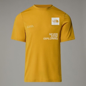 The North Face - tricou - M Mountain Foundation Coordinates - Galben - Img 2