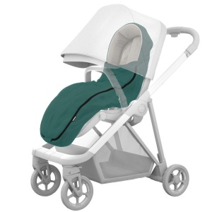 Thule Footmuff - Sac de dormit pentru copil, Mallard Green - Img 2