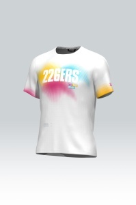 Tricou alergare Gobik Flash Hydrazero bărbați - alb multicolor - Img 3