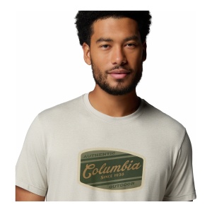 Tricou Barbati Columbia Parsons Point™ Graphic Bej - Img 2