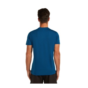 Tricou Barbati Icebreaker Merino Blend 125 Cool-Lite™ Speed Albastru - Img 2