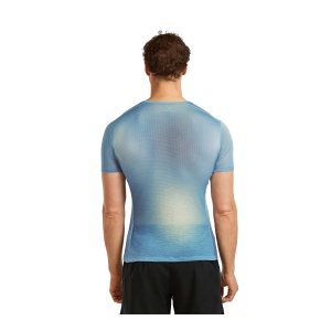 Tricou Barbati Icebreaker Merino Blend 75 Cool-Lite™ Featherlight™ AOP Multicolor - Img 2
