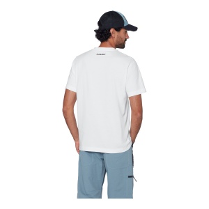 Tricou Barbati Mammut Base Hand Alb - Img 3