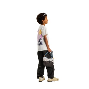 Tricou Copii The North Face Voyage Relaxed Graphic Beige - Img 3