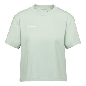 Tricou Femei Mammut Base Cropped Mini Logo Verde - Img 2