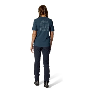 Tricou Femei RAB Force Cirque Tempest Blue - Img 5