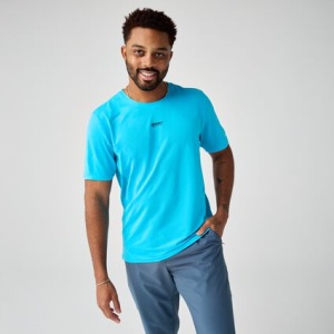 Tricou tehnic alergare Brooks High Point Short Sleeve 2.0 bărbați - albastru
