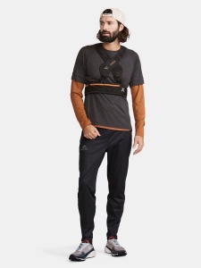 Tricou trail Craft ADV Trail Wool SS Tee - negru | lână reciclată