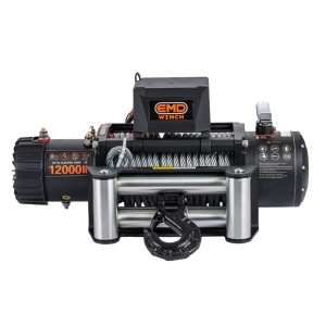 Troliu electric auto EMD Winch 12000lbs (5443kg), 12V, cablu otel, 26m, raport 265:1 - Img 2