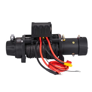 Troliu electric auto EMD Winch 13500lbs (6123kg), 12V, cablu sintetic, 25m, raport 150:1 - Img 3