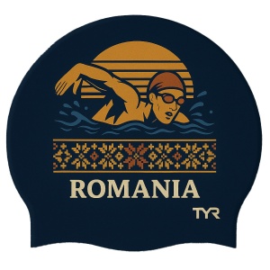 TYR - casca inot silicon Romania - campionat mondial junior Otopeni
