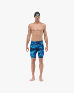 TYR - costum inot barbati tip jammer - Durafast Lite Jammer Seismo - Blue - 28 (S) - Img 5