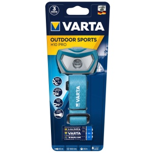 Varta - lanterna frontala Outdoor Sports H10 PRO - 3x baterii AAA incluse - 100 lumeni - Img 2