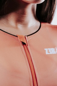 Z3R0D - Costum triatlon femei cu maneci - Racer TTsuit - fusion coral - Img 5