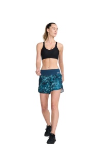 2XU - Pantaloni scurti de alergare pentru femei Aero 5 inch Shorts - albastru multicolor - Img 5