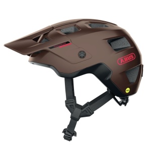 Abus - casca ciclism MTB Modrop Mips - maro inchis cupru metalic negru