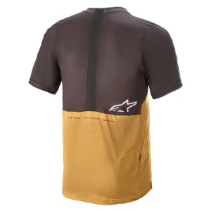 Alpinestars - tricou ciclism maneca scurta Alps 6.0 V2 jersey - portocaliu tangerine negru - Img 2