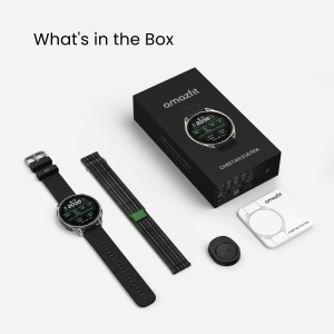 Amazfit Cheetah 2 Ultra, ceas smartwatch trail running GPS, carcasa titan - Titanium 47mm - Img 4