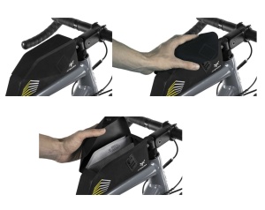 Apidura - geanta mica cadru bicicleta Racing Bolt-On Top Tube Pack 1 litru - negru - Img 6