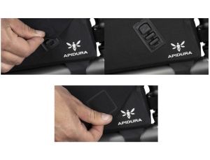 Apidura - geanta mica cadru bicicleta Racing Top Tube Pack 1 litru - negru - Img 6