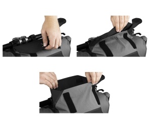 Apidura - geanta mica ghidon bicicleta Backcountry 2.0 Backcountry Accessory Pocket 4 litri - negru gri - Img 9