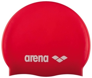 Arena - casca inot silicon - copii - Classic - Rosu | Alb