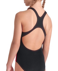 Arena - costum baie intreg pentru fete - Palette Swim Pro Back - Calypso Coral I Black - Img 2