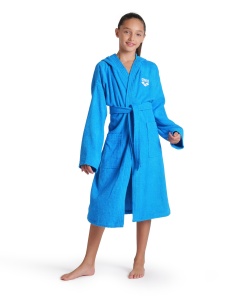 Arena - halat baie - Zeppelin Light Robe - Turquoise-White