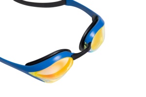 Arena - ochelari inot - Cobra Ultra Swipe Mirror - Yellow Copper | Blue - Img 5