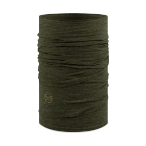 Bandana Buff Merino Lightweight Solid Green 2