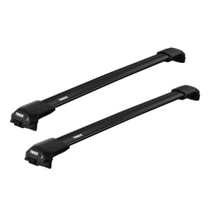 Bare transversale Thule Edge Raised Rail Wingbar Edge Black pentru VOLKSWAGEN Passat Variant (B5/B5.5) 5 usi Estate, model 1997 - 2005, Sistem cu prindere pe bare longitudinale