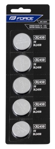 Baterii Force CR2450 3V 5 bucati