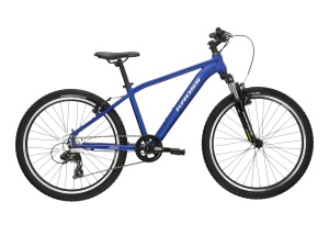 Bicicleta Copii Kross Junior 2.0 24 inch albastra Shimano Tourney