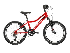 Bicicleta Copii Kross Level Mini 2.0 20 inch rosie Shimano Tourney