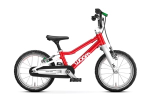 Bicicleta copii Woom 2 GO cu roti 14" , rosie