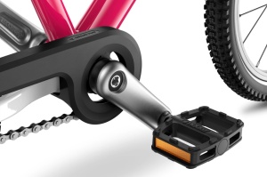 Bicicleta copii Woom 3 Go cu roti 16" roz Hot Pink - Img 2