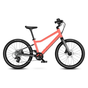 Bicicleta copii Woom 4 Explore cu roti 20" portocaliu Neon Coral - Img 56