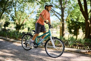 Bicicleta copii Woom 4 Go cu roti 20" roz pudra (powder pink) - Img 14