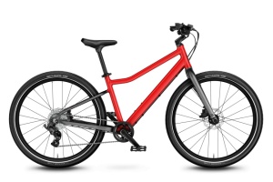 Bicicleta copii Woom 5 Explore cu roti 24" rosu